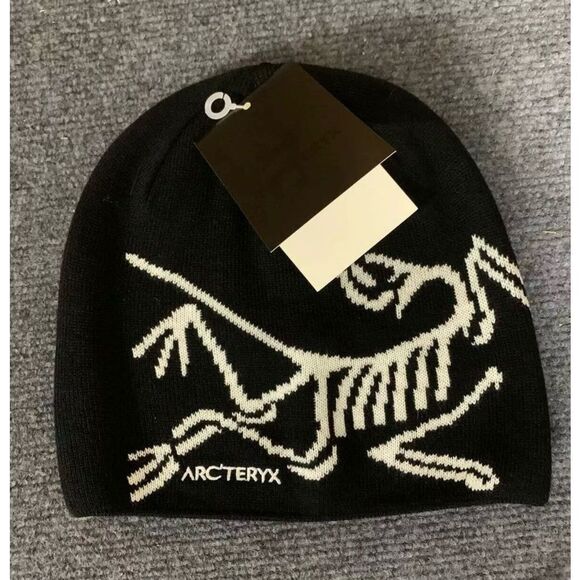 Arc'teryx Other - New Arcteryx Bird Head Black Toque Beanie Hat Knit Winter Hat Acrylic One Size